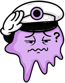 Bantasy mascot, confused